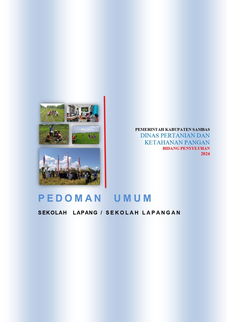 Pedoman Umum Sekolah Lapang SAMBAS