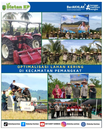 Optimalisasi Lahan Kering di Kecamatan Pemangkat